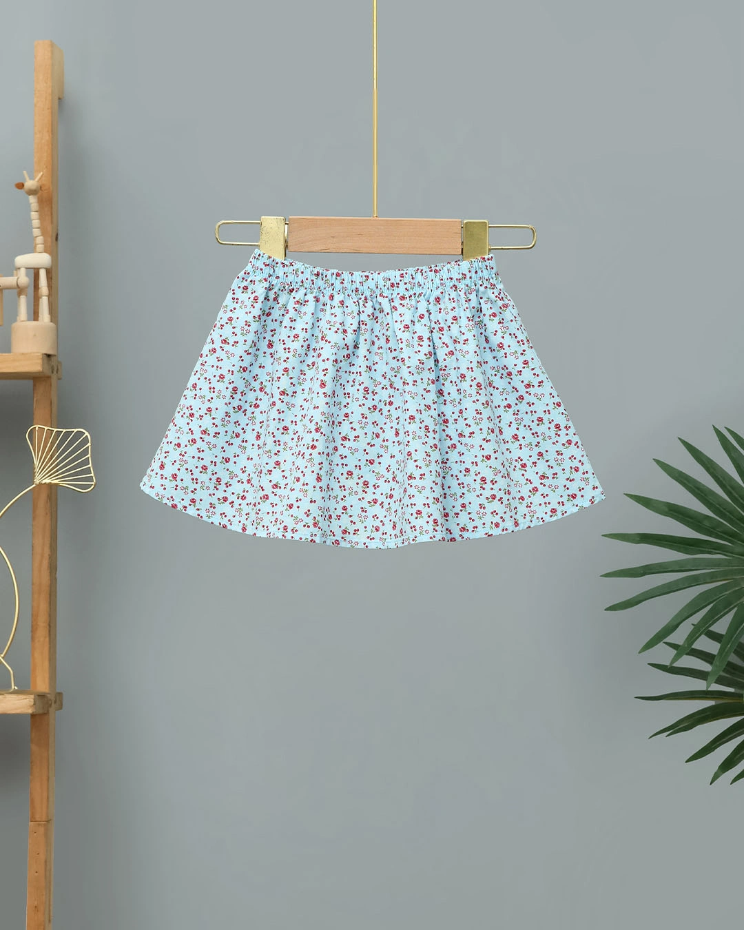 Bộ sát nách bé gái Lullaby NH286V màu xanh dương 8