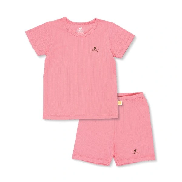 Bộ tay ngắn bé gái Lullaby NH412M màu vàng 6