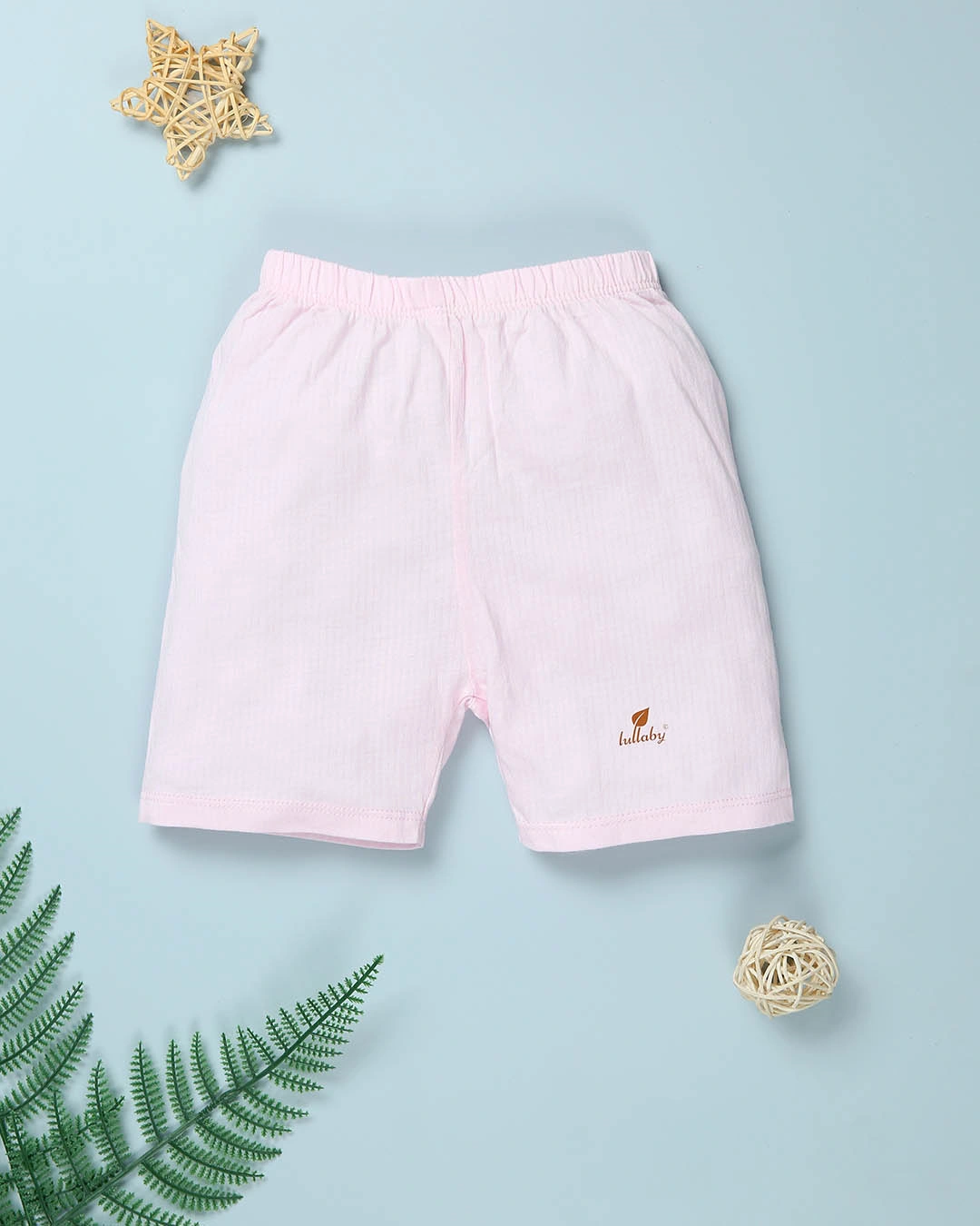 Bộ tay ngắn bé gái Lullaby NH230V màu hồng 7