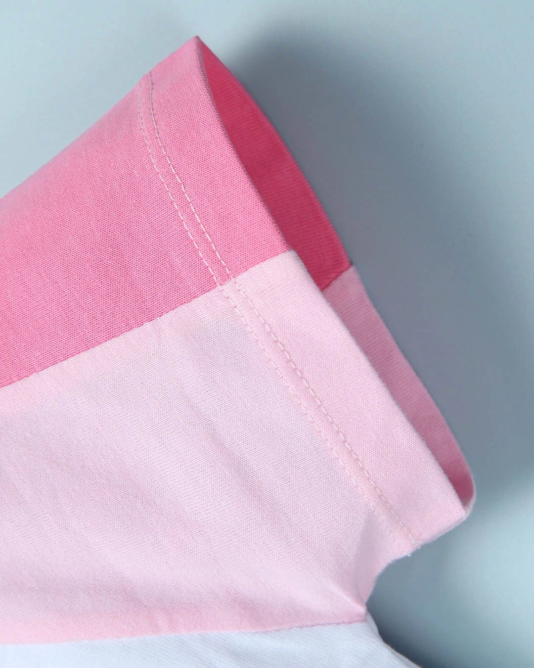 Bộ tay ngắn bé gái Pony Kids in cầu vồng màu trắng - hồng 5