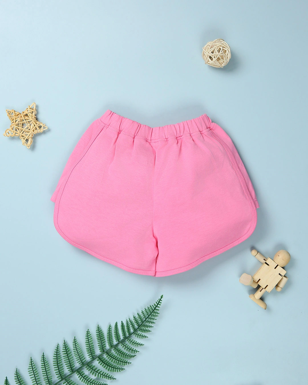 Bộ tay ngắn bé gái Pony Kids in cầu vồng màu trắng - hồng 9