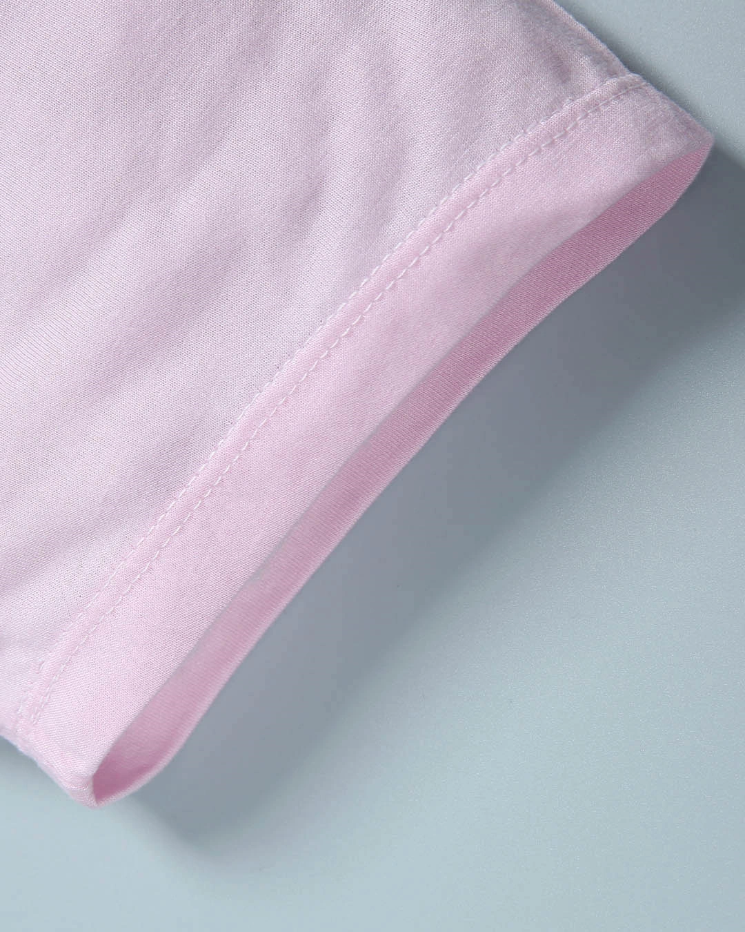 Bộ tay ngắn bé gái IQ Baby in voi màu hồng 9