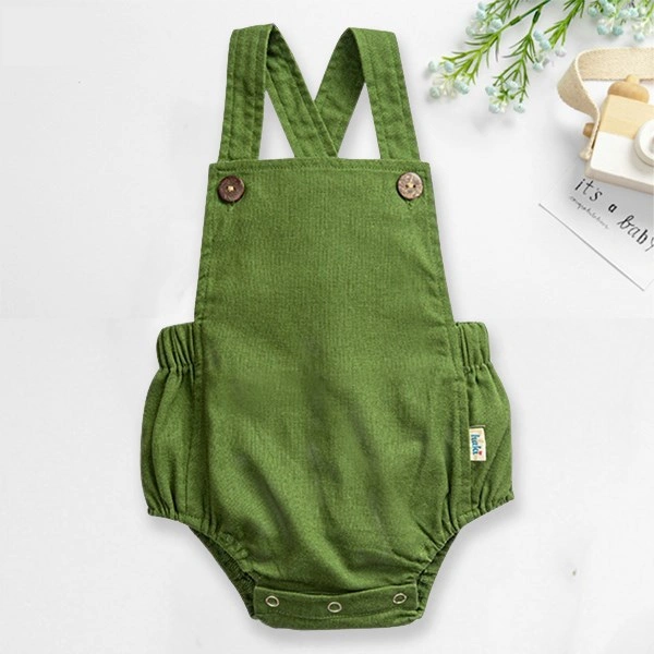 Romper bé gái Haki BL001 màu xanh dương 14