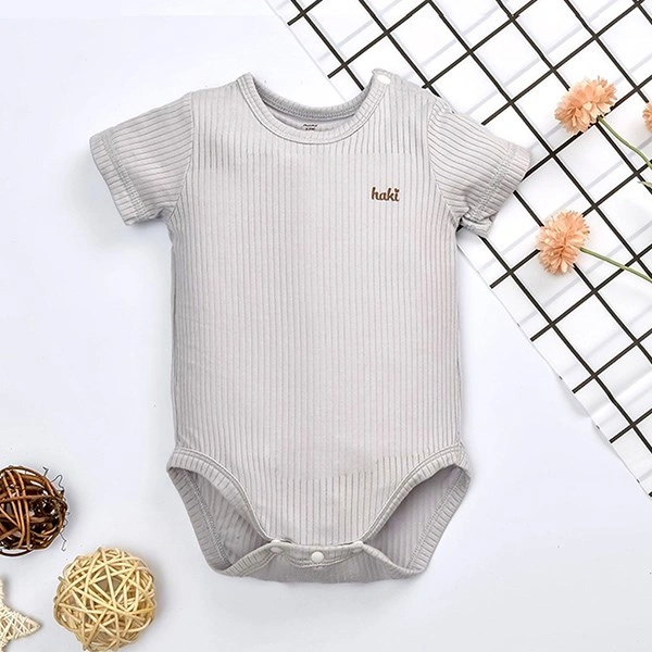 Bodysuit bé gái Haki màu hồng cam 7