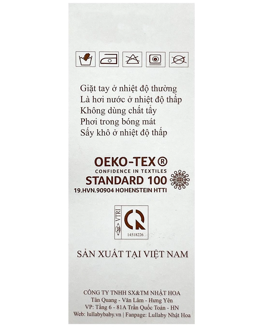 Romper bé gái Lullaby NH113V màu hồng nhạt 5