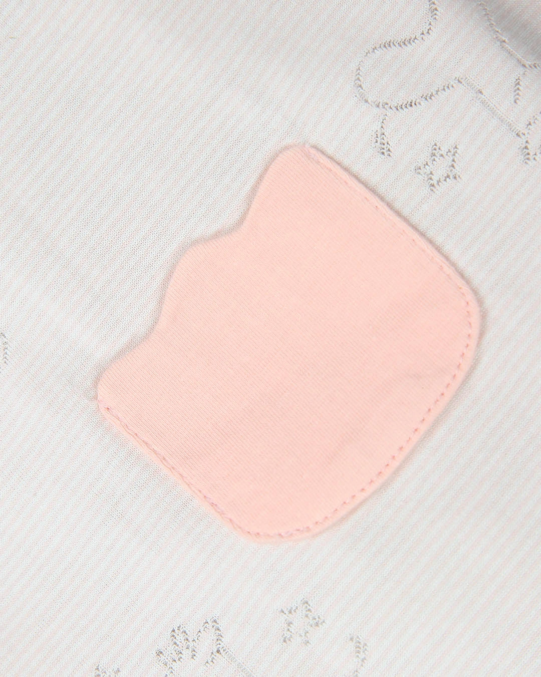 Bodysuit bé gái Pony Kids in gấu màu hồng 8