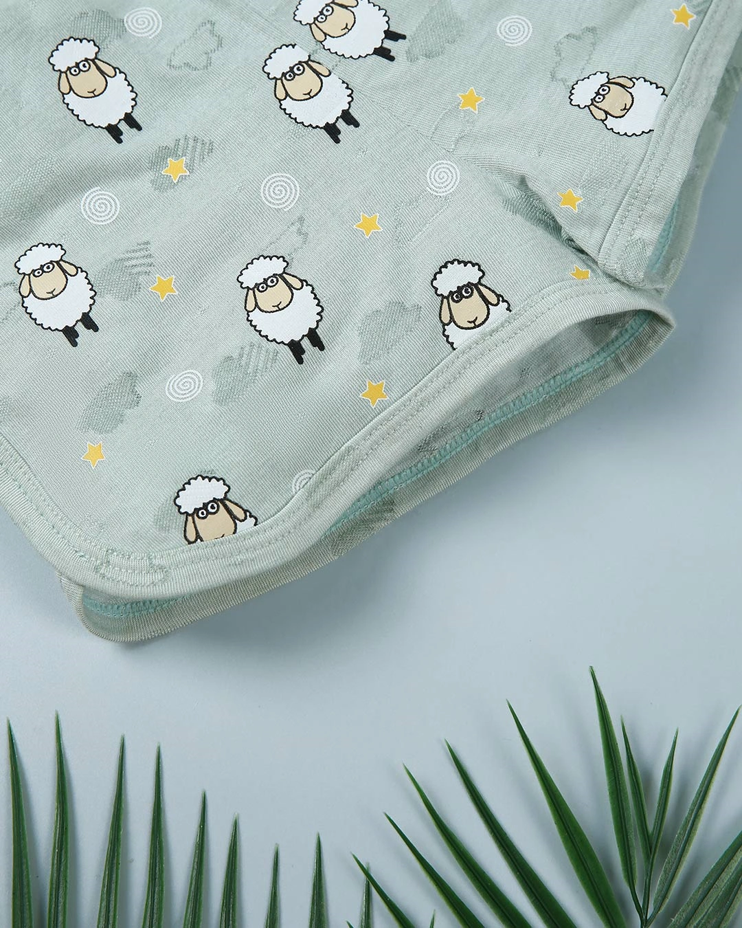 Bộ sát nách bé trai Pony Kids in hình cừu màu hồng 30