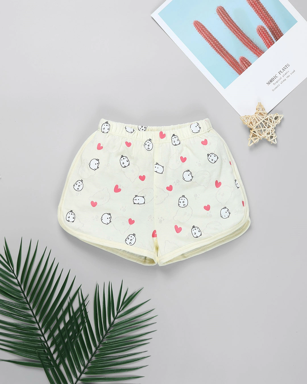 Bộ sát nách bé trai Pony Kids in tràn hình gấu màu vàng nhạt 5