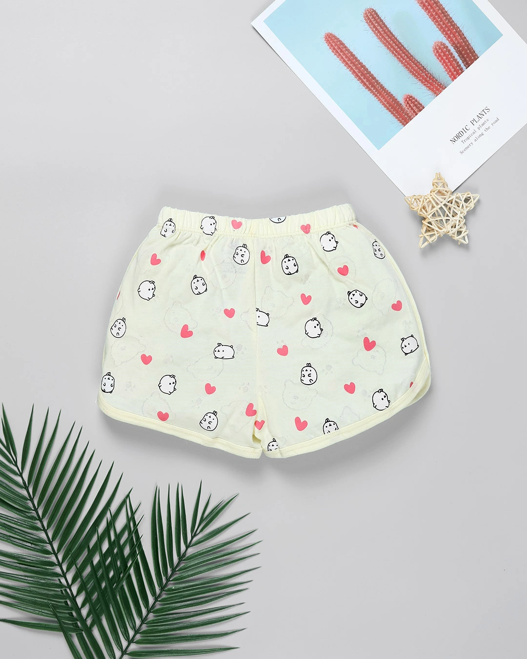 Bộ sát nách bé trai Pony Kids in tràn hình gấu màu vàng nhạt 6