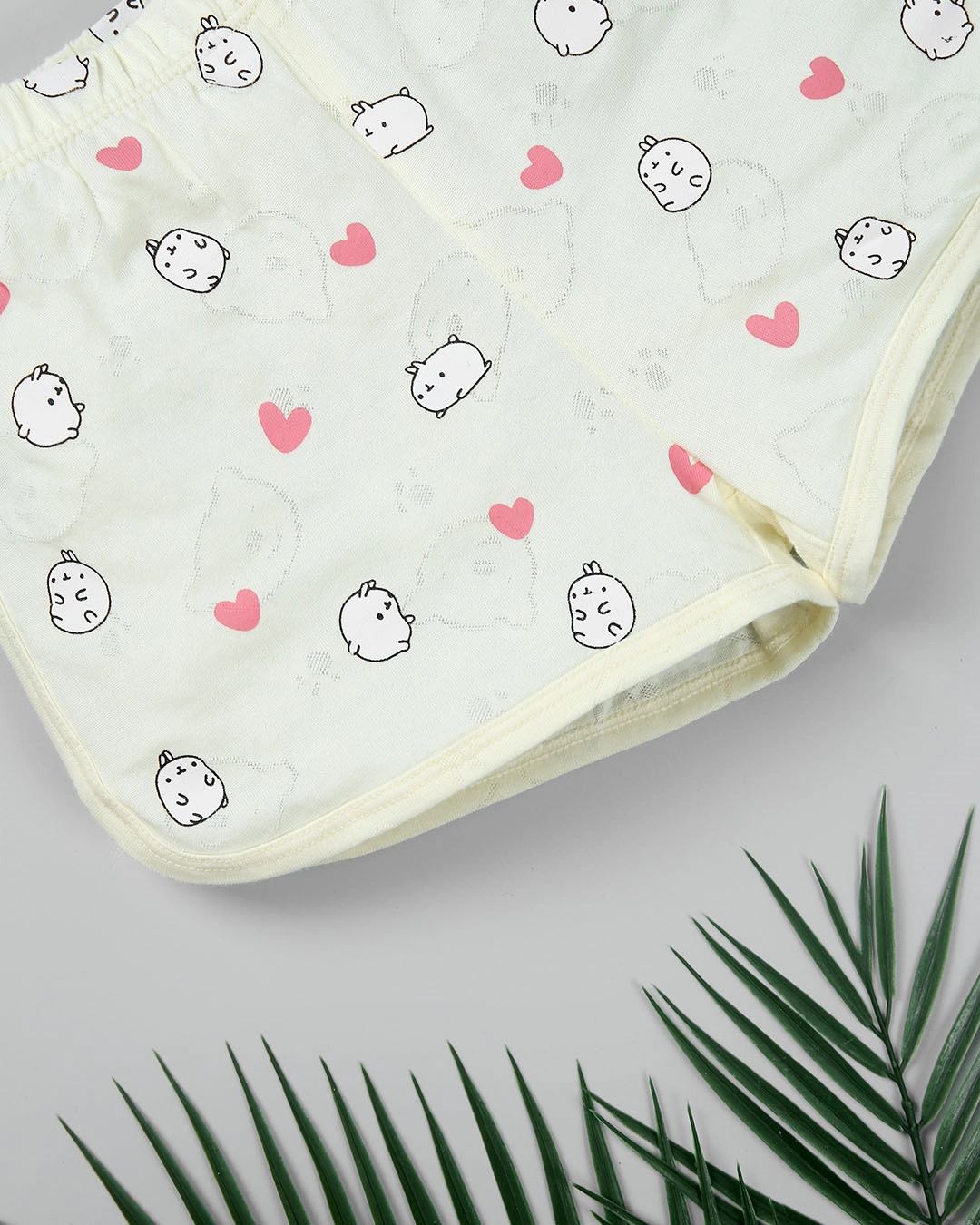 Bộ sát nách bé trai Pony Kids in tràn hình gấu màu vàng nhạt 8