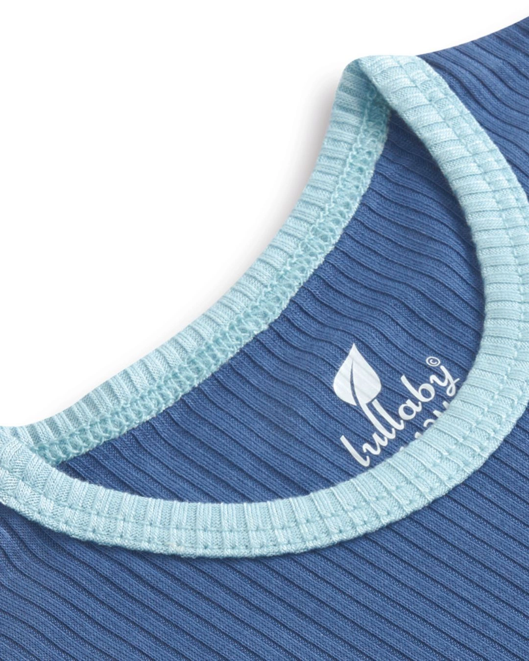 Bộ tay ngắn bé trai Lullaby NH484M màu xanh dương 5
