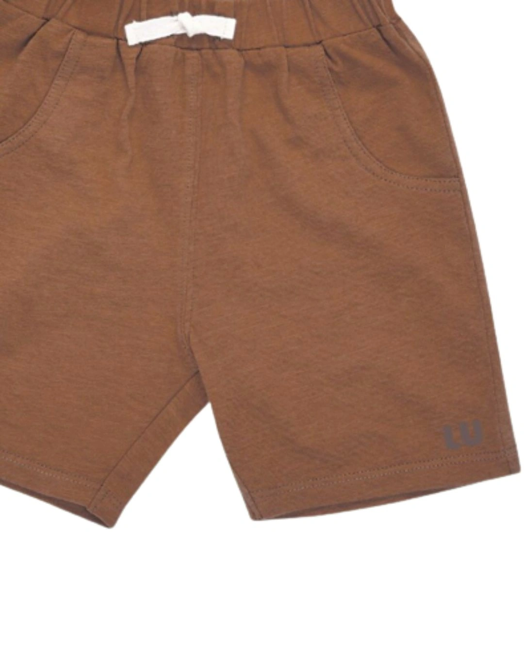 Bộ tay ngắn bé trai Lullaby FOOTBALL NH375M màu xanh lá - nâu 2