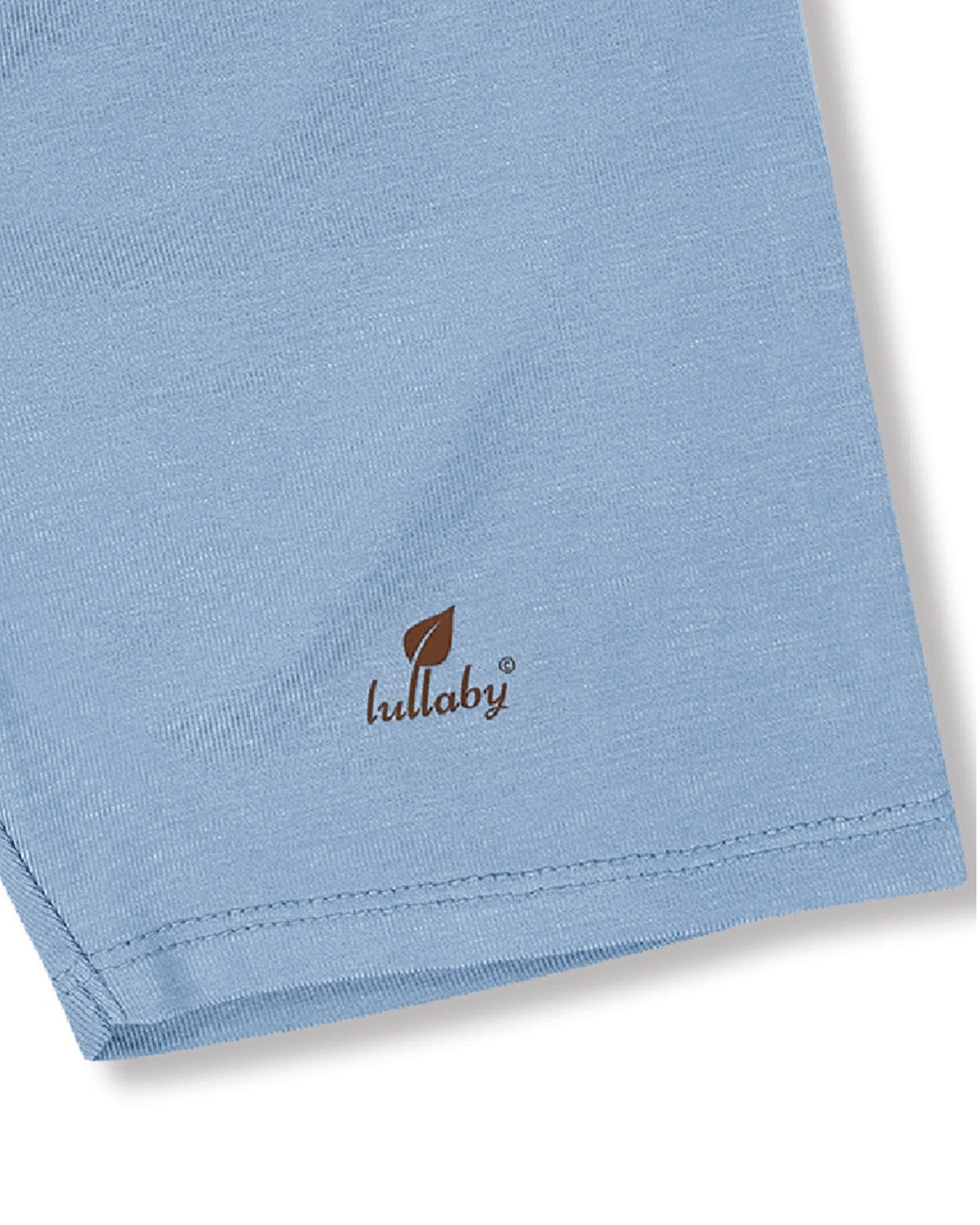 Bộ tay ngắn bé trai Lullaby NH110V màu xanh nhạt 3