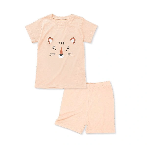 Bộ tay ngắn bé trai Lullaby NH161V màu be 1