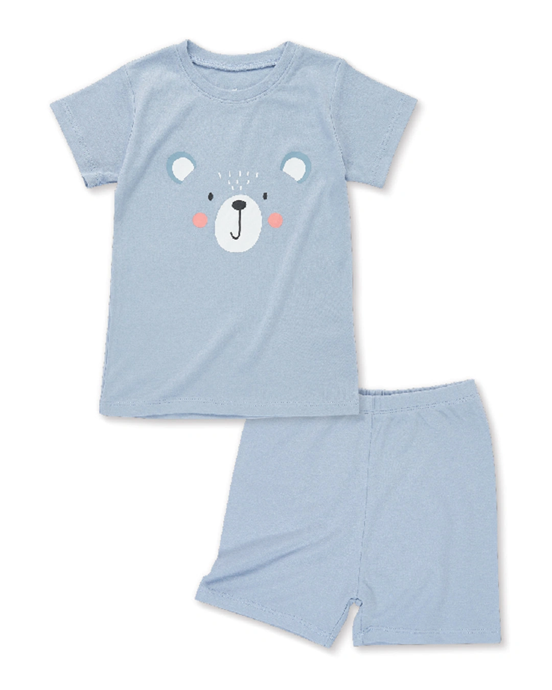 Bộ tay ngắn bé trai Lullaby NH161V màu xanh đậm 2