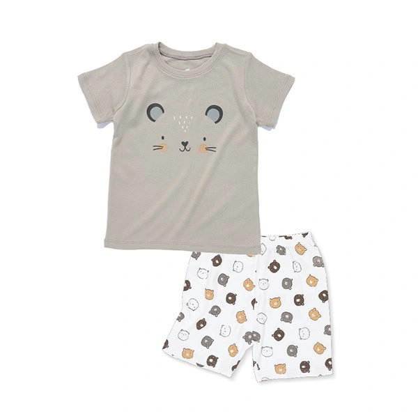 Bộ tay ngắn bé trai Lullaby NH161V màu xanh đậm 11