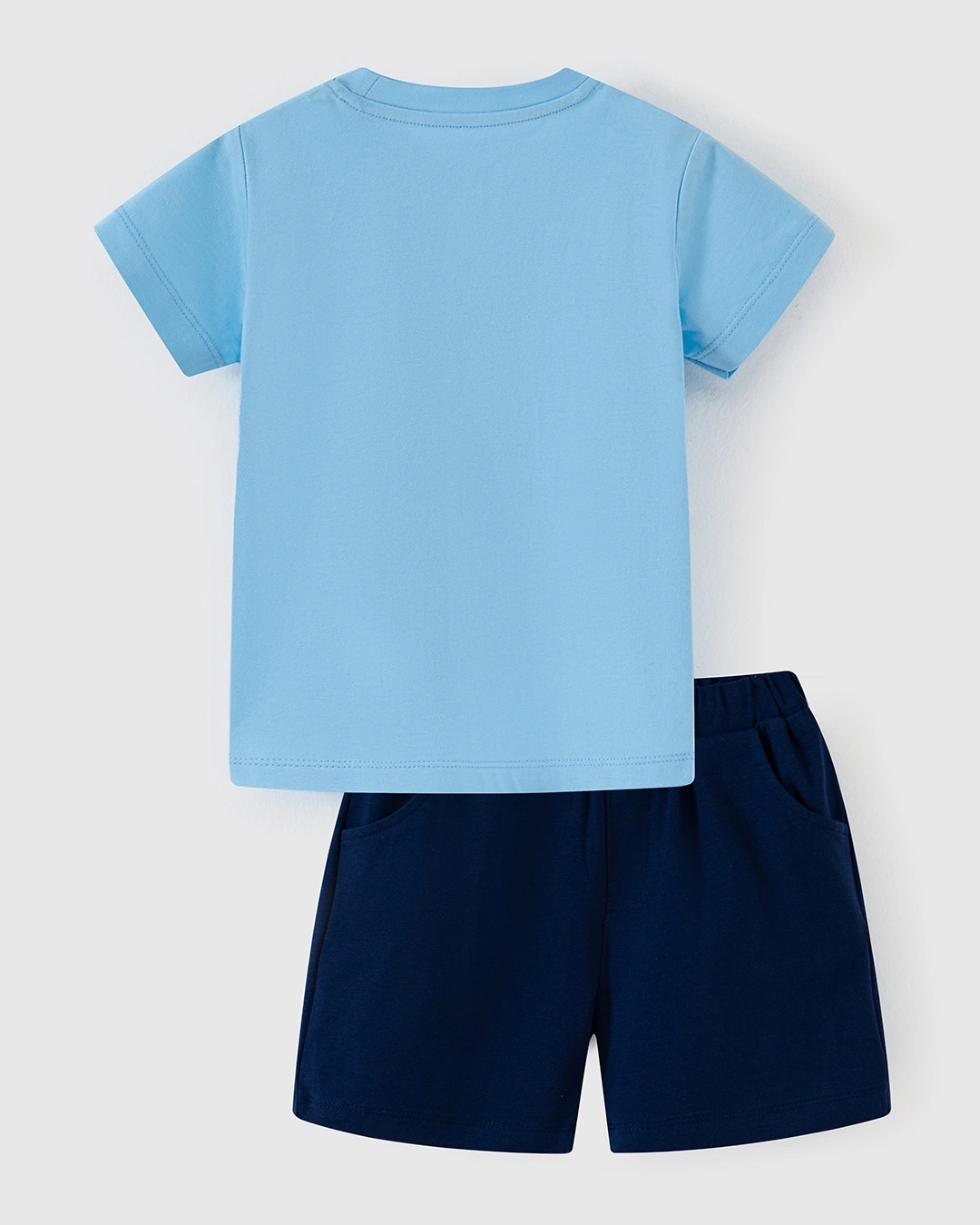 Bộ tay ngắn bé trai Rabity 92.224 màu xanh 3