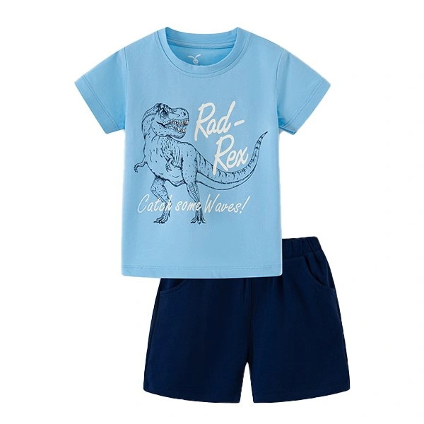 Bộ tay ngắn bé trai Rabity 92.224 màu xanh 1