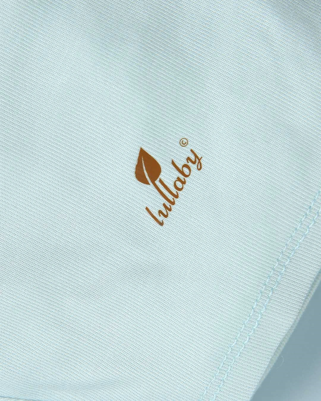 Bộ tay ngắn bé trai Lullaby NH215V màu trắng - xanh 12