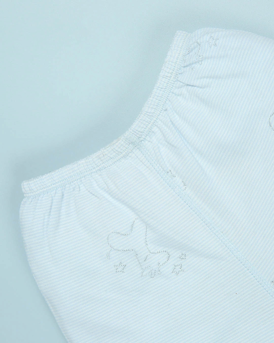 Bộ tay ngắn bé trai Pony Kids cài chéo in gấu màu vàng 21