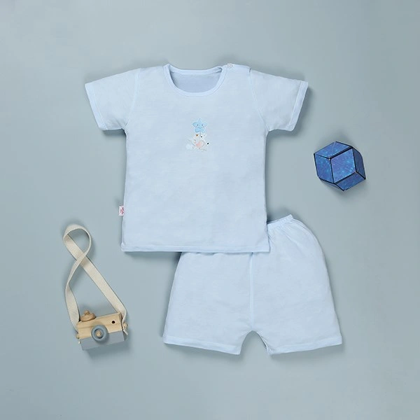 Bộ bé trai IQ Baby xanh