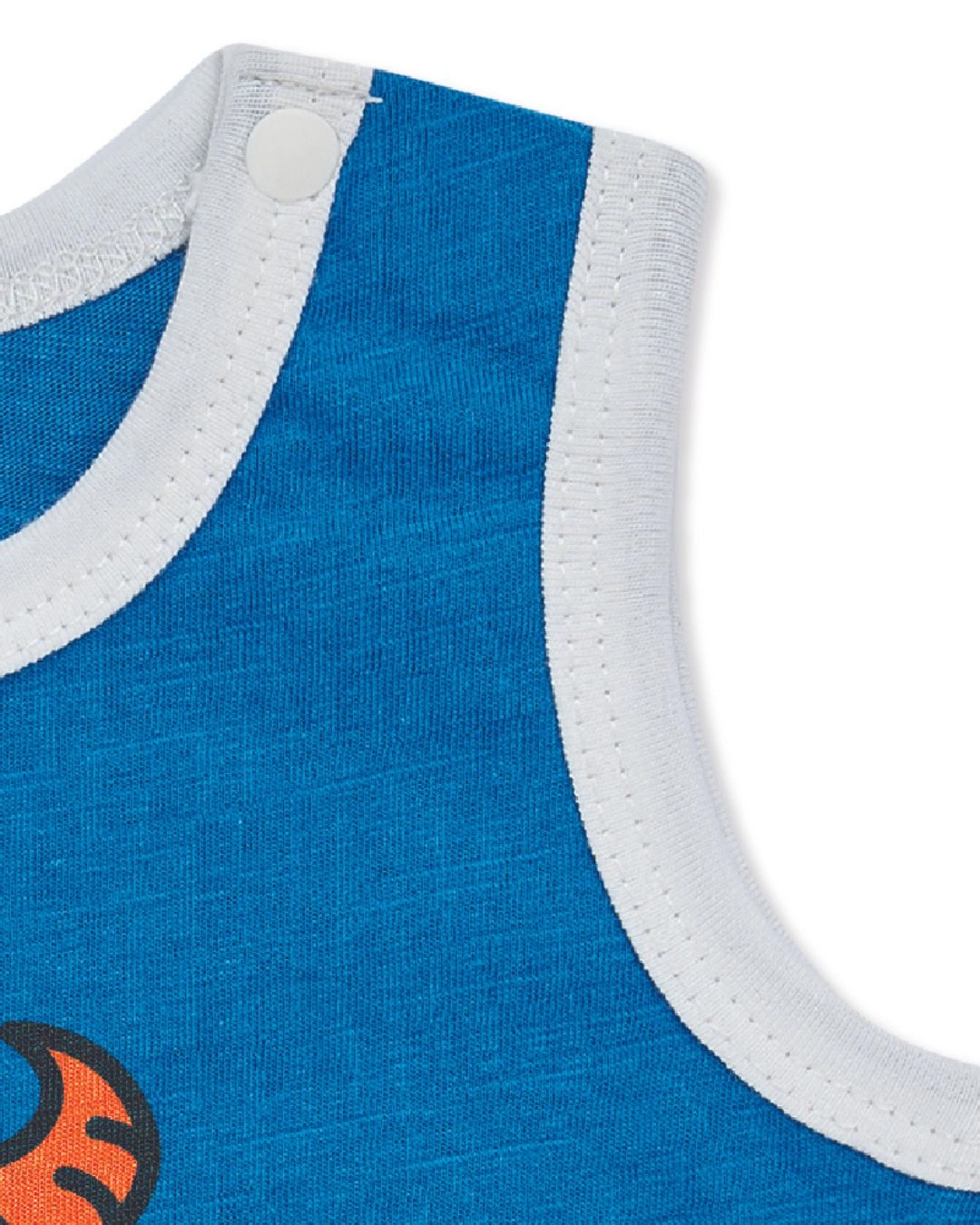 Bodysuit bé trai Lullaby HNB302M màu xanh dương 2