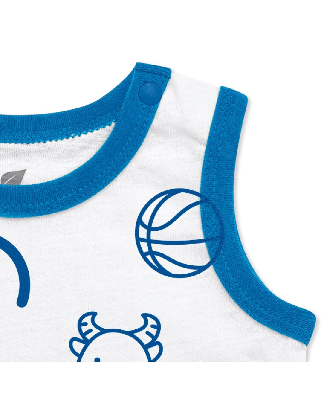 Bodysuit bé trai Lullaby HNB302M màu xanh dương 21