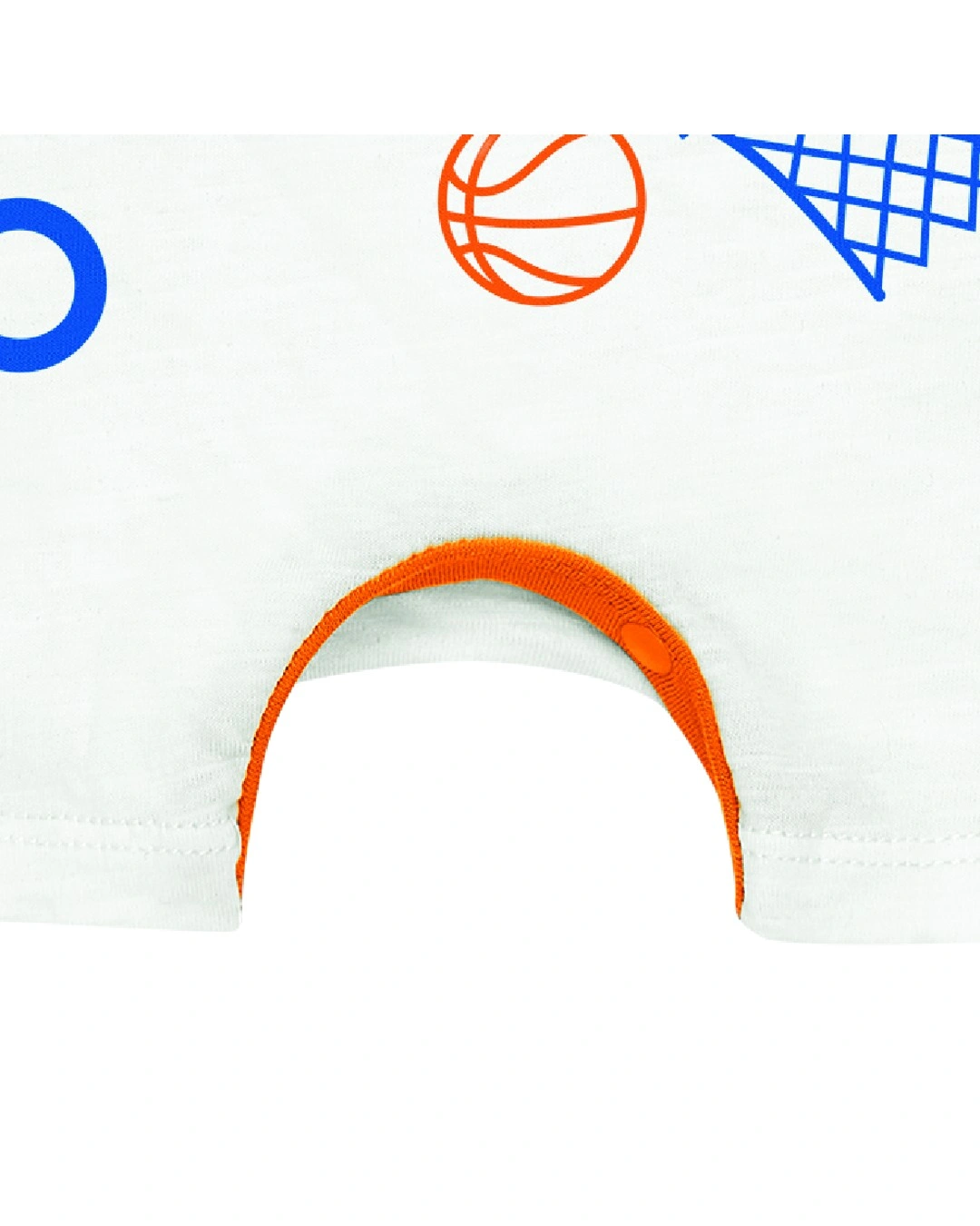 Romper bé trai Lullaby HNB305M màu cam 7