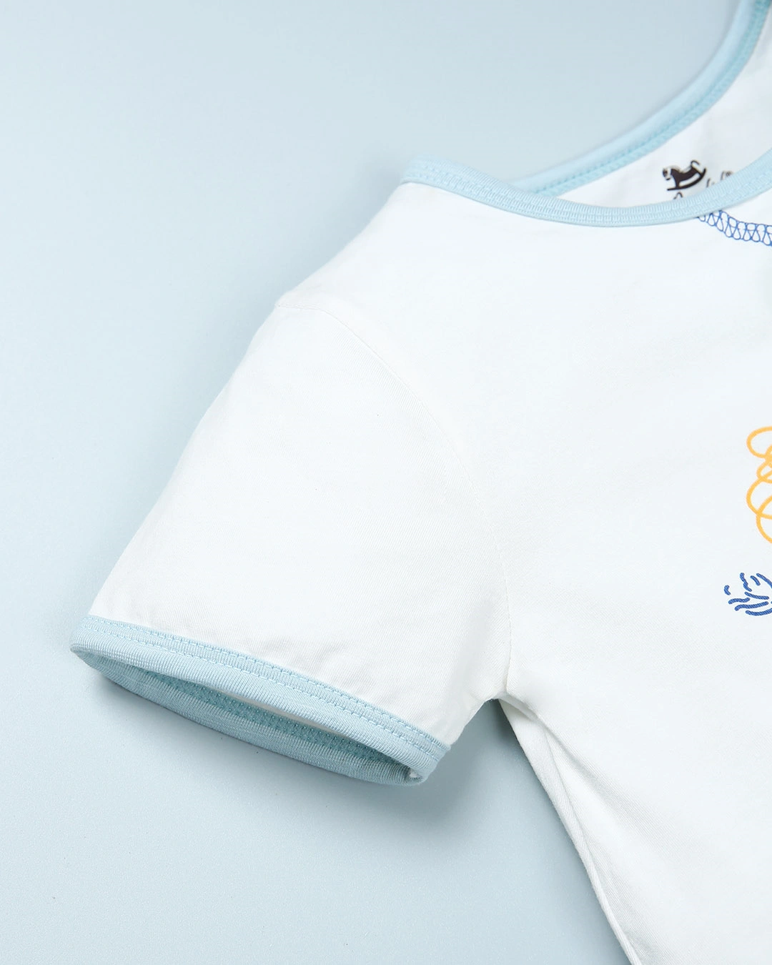 Bodysuit bé trai Pony Kids in hình sư tử màu trắng - nâu 13