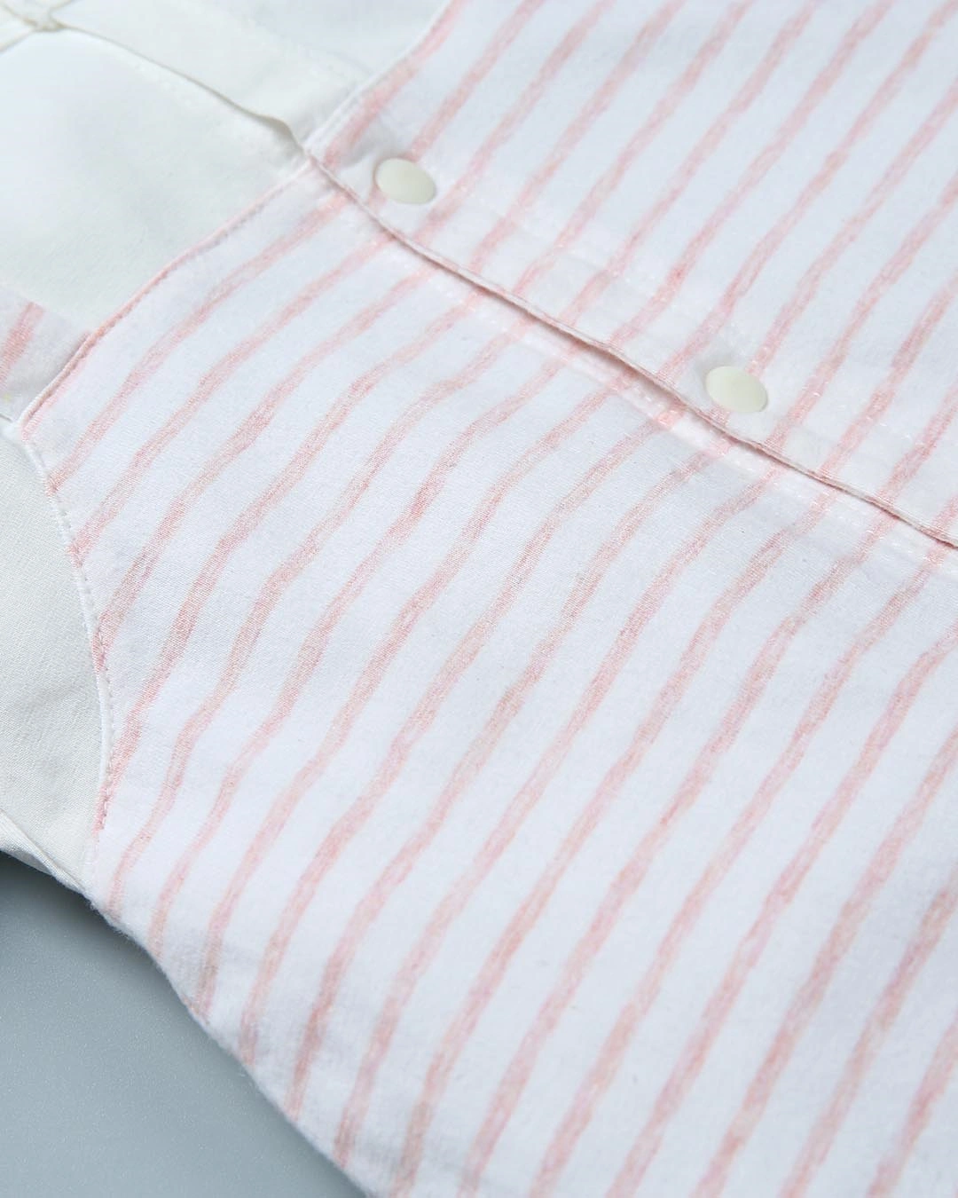 Bodysuit bé trai Pony Kids kẻ ngang màu cam 8