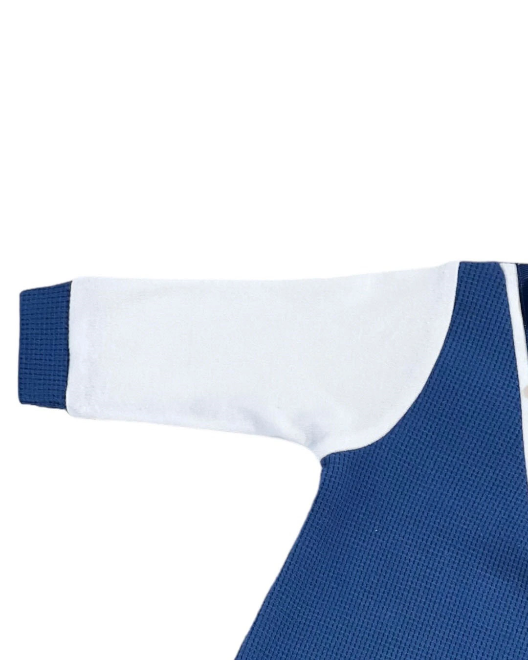 Bodysuit bé trai Lullaby NH879R màu trắng - xanh dương 4