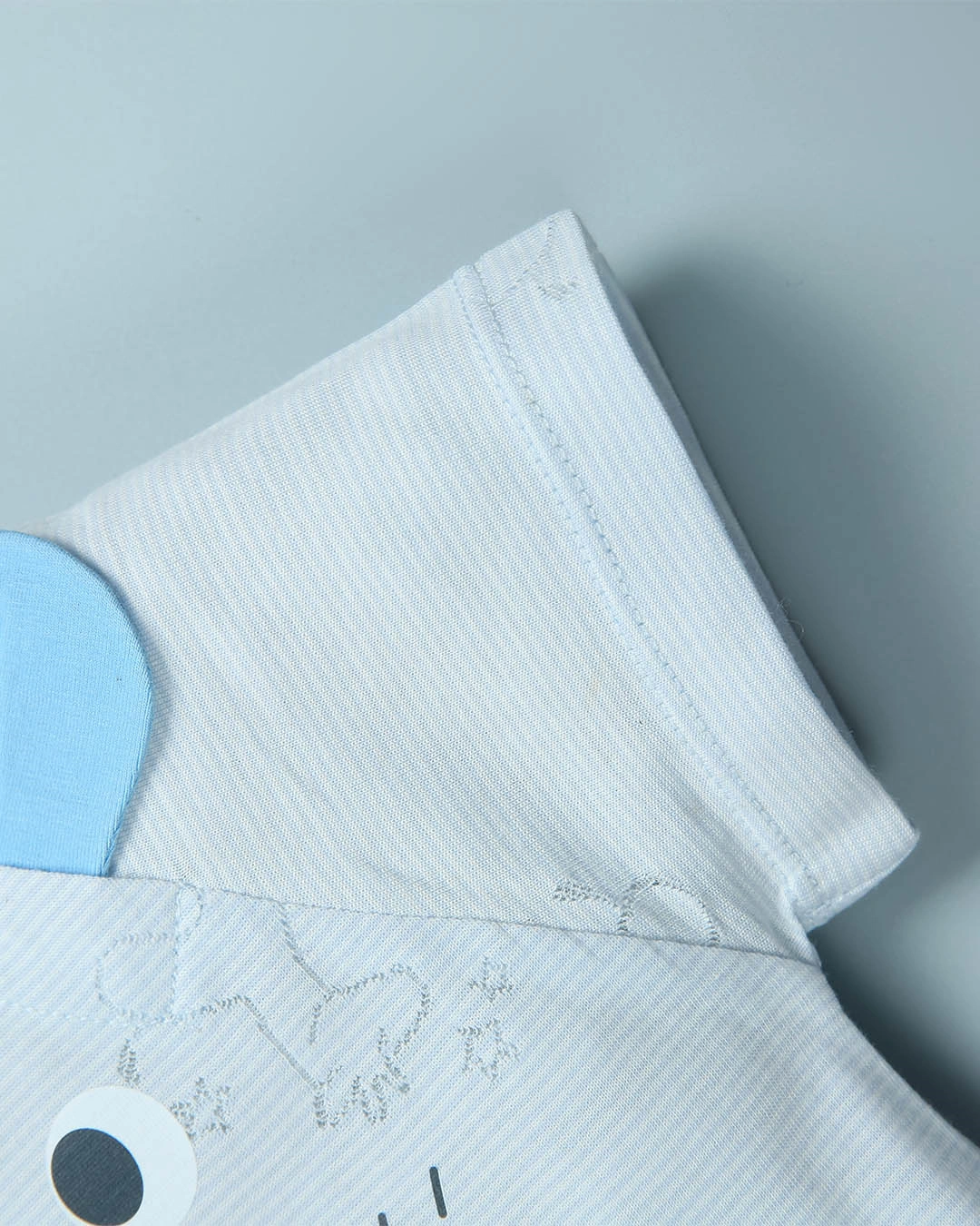 Bodysuit bé trai Pony Kids in gấu màu xanh dương 4