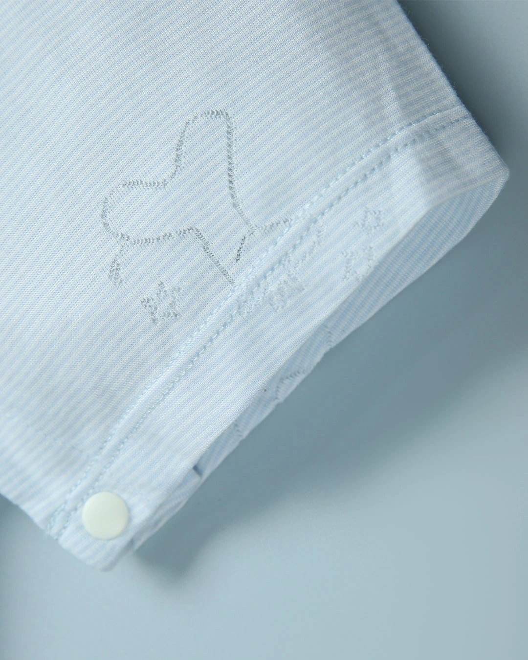 Bodysuit bé trai Pony Kids in gấu màu xanh dương 5