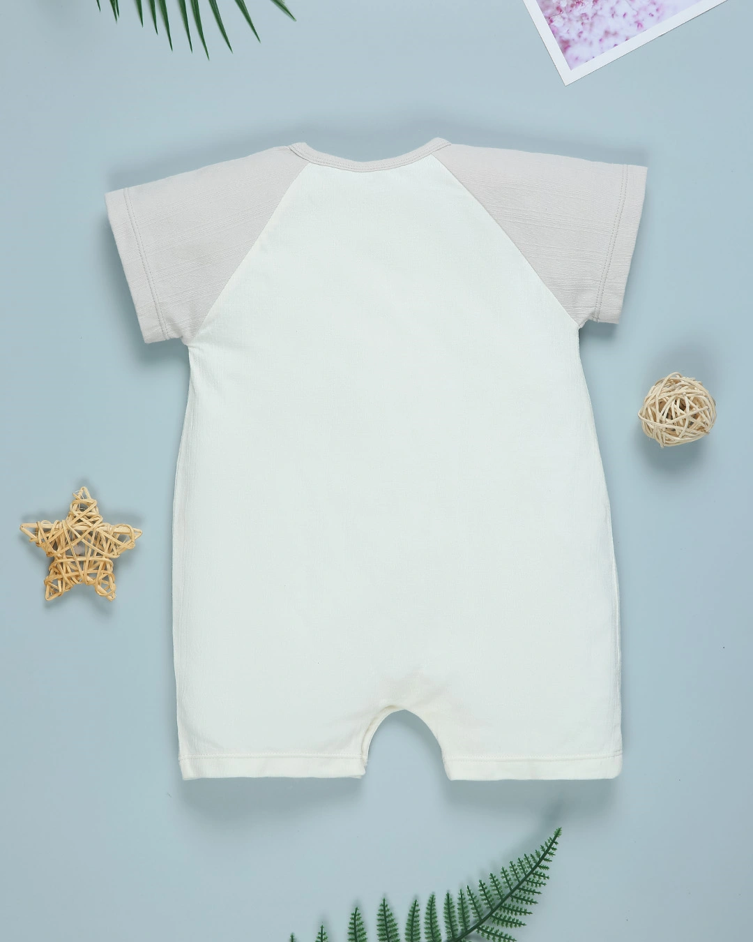 Bodysuit bé trai Pony Kids in 3 chú gấu màu trắng - ghi 2