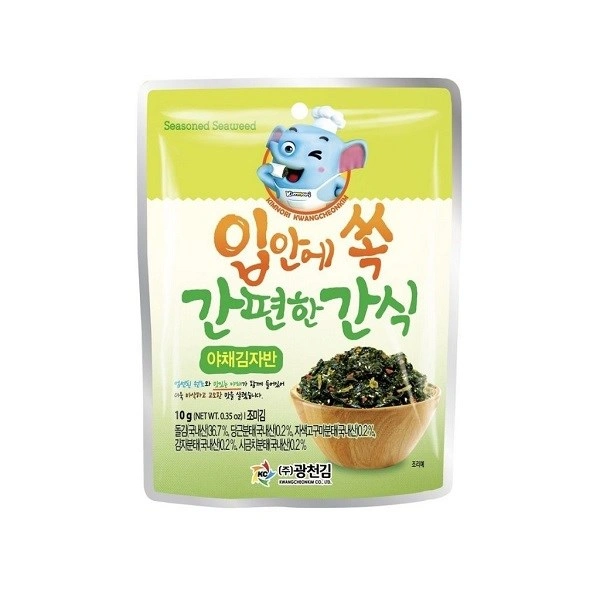 Rong biển rắc cơm Tohogenkai vị rau củ gói 10g 1