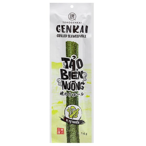 Snack rong biển vị tự nhiên Tohogenkai 3.6g (từ 1 tuổi) 1
