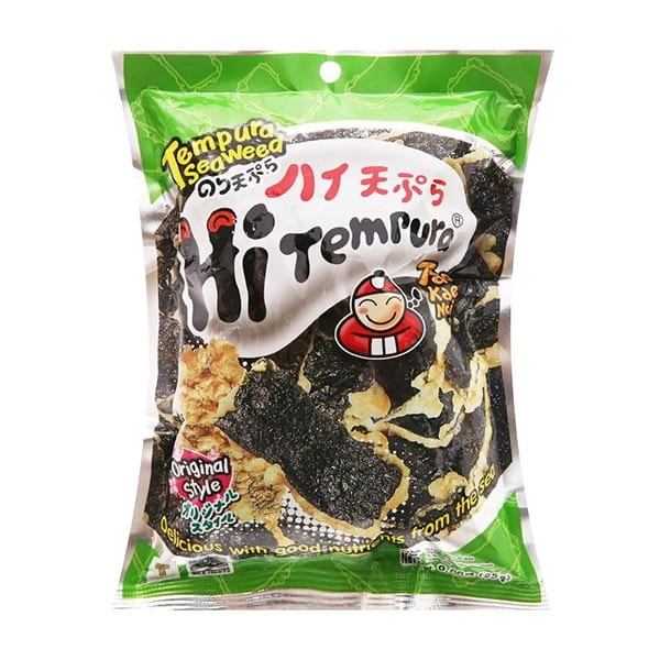Snack rong biển vị truyền thống Tao Kae Noi Tempura 25g (từ 2 tuổi) 1