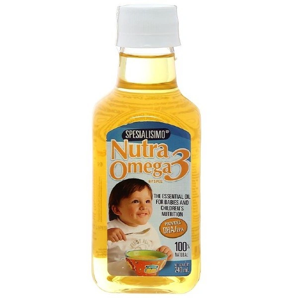 Dầu cá hồi Nutra Omega 3 ăn dặm cho bé chai 240 ml (từ 7 tháng) 1