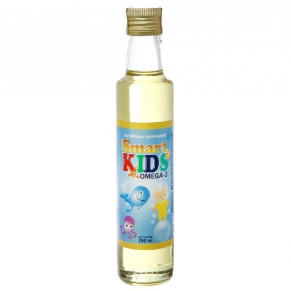Dầu cá hồi Smart Kids Omega 3 ăn dặm cho bé chai 250 ml (từ 7 tháng) 1