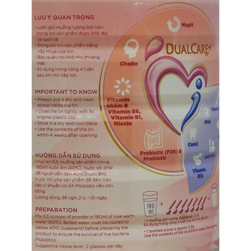 Combo 2 hộp sữa bầu Friso Gold Mum hương cam 900g 15