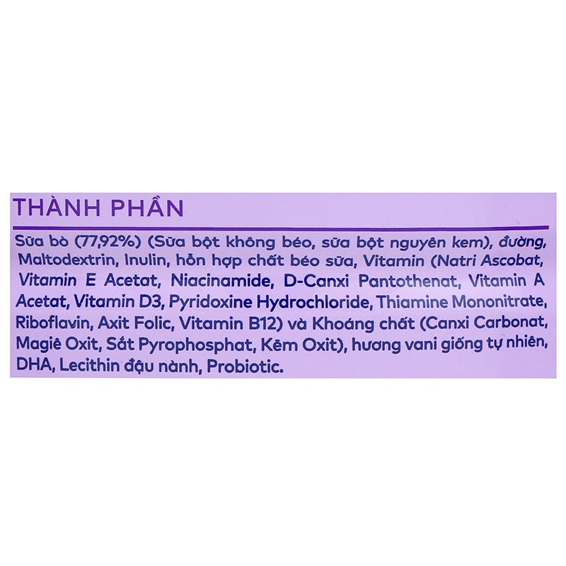 Sữa bầu Anmum Materna hương vani 800g 9