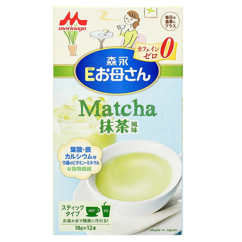 Sữa bầu dạng gói Morinaga hương trà xanh 216g 2