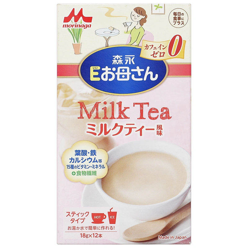 Sữa bầu dạng gói Morinaga hương trà sữa 216g 2