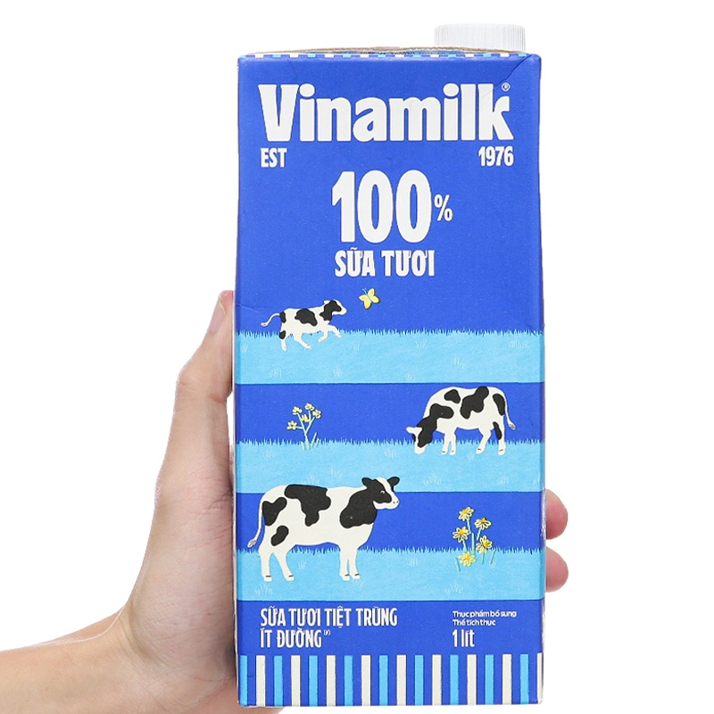 Sữa tươi tiệt trùng Vinamilk ít đường 1 lít (từ 1 tuổi) 18