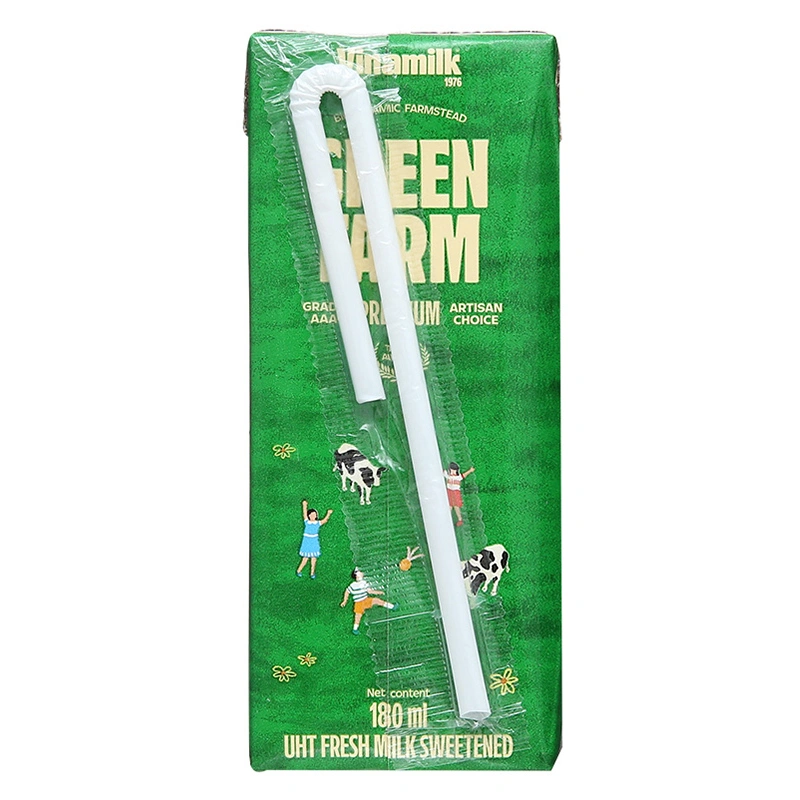 Lốc 4 hộp sữa tươi Vinamilk Green Farm có đường 180 ml (từ 1 tuổi) 5