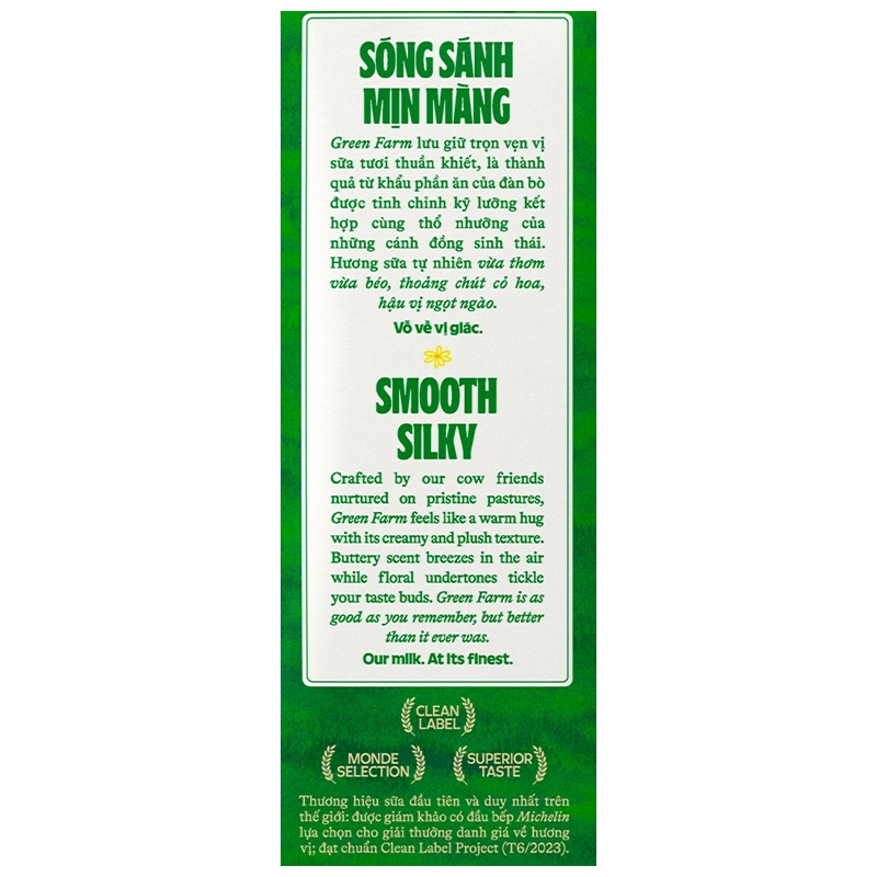 Thùng 48 hộp sữa tươi tiệt trùng Vinamilk Green Farm có đường 110 ml (từ 1 tuổi) 10