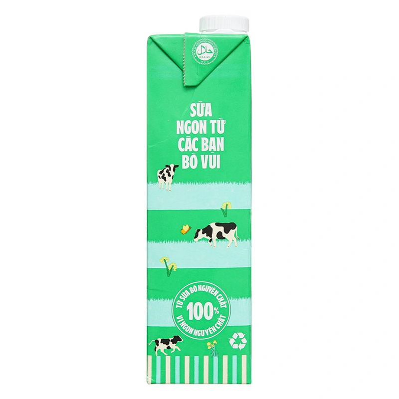 Thùng 12 hộp sữa tươi tiệt trùng Vinamilk có đường 1 lít (từ 1 tuổi) 6