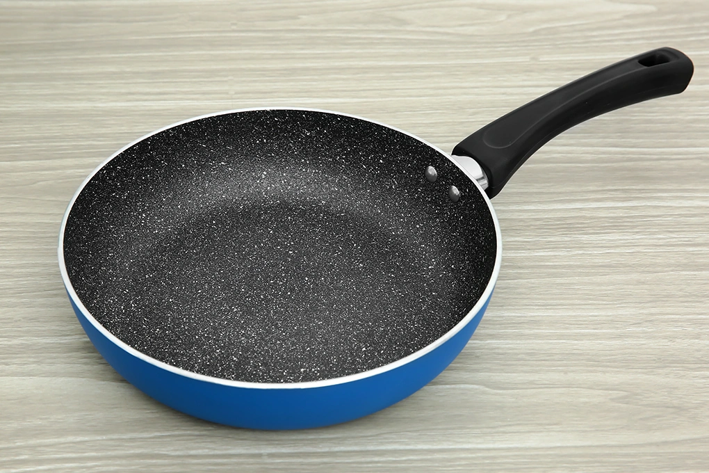 Chảo nhôm chống dính vân đá đáy từ 24 cm Elmich Colosseum Y1 EL-3719 Xanh dương 2