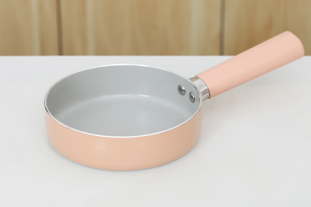 Bộ chảo quánh nhôm chống dính nắp kính Elmich Baby EL-1169AP 12