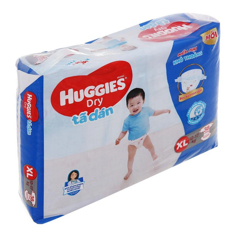 Tã dán Huggies Dry size XL 38 miếng (12 - 17 kg) 2